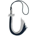 thumbnail image 6 of Endea Graduation Dark Navy Blue/Grey Graduation Tassel with Silver Date Drop, 6 of 10