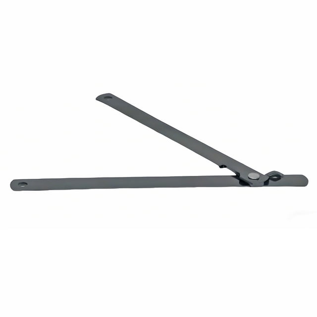 FixtureDisplays® 2PK Black Spring Hinge for Wooden A-Frame Sidewalk Sandwich Board, Stop Hinge 18231-BLACK-2PK