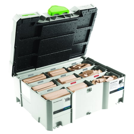 Domino Cutter and Tenon Assortment Systainer 8mm & 10mm Mix