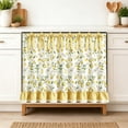 thumbnail image 4 of Farmhouse Stove Skirt Oven Curtain for Kitchen Decor, Cotton Blend Oven Skirt with Lace Ruffles and 9 Ribbon Ties, Rustic Country Stove Cover Skirts for Stoves Farmhouse Kitchen Decor, 4 of 4