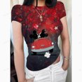 thumbnail image 5 of 2024 Verano Nueva Camiseta de Manga Corta para Mujer Estampado de Mickey Mouse Sencilla Casual Suave Todo Combinación Camisetas Básicas Camisetas de Moda de Verano, 5 of 5