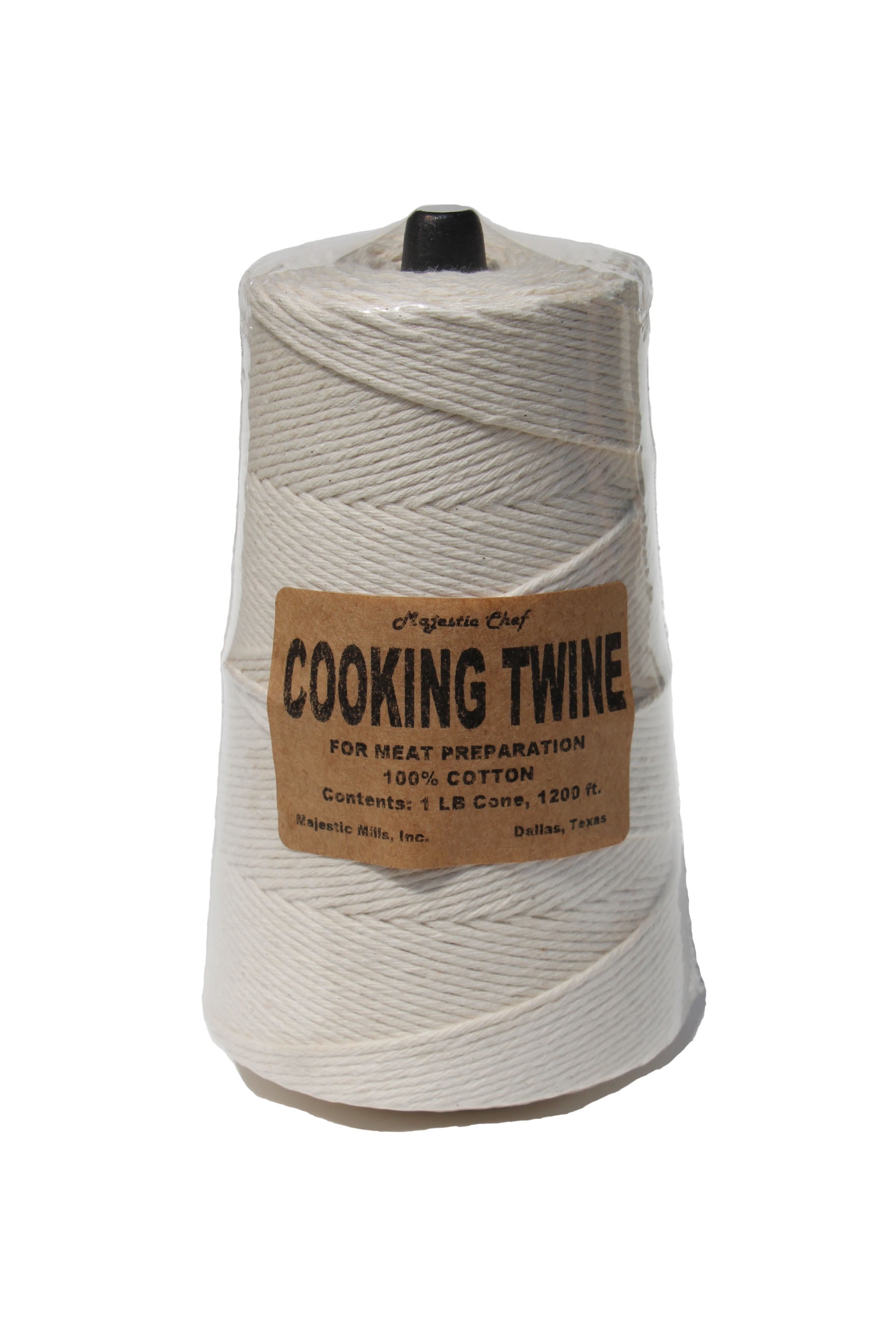 Majestic Chef Cooking Twine for Meat Preparation, 100 Cotton 1 pound