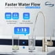 thumbnail image 2 of iSpring RO600BN Sistema de Ósmosis Inversa sin Tanque para Debajo del Fregadero, 600 GPD Flujo Rápido, Relación Pura a Desecho 2.5:1, Sistema de Filtro de Agua RO, Grifo de Níquel Cepillado, Blanco, 2 of 9