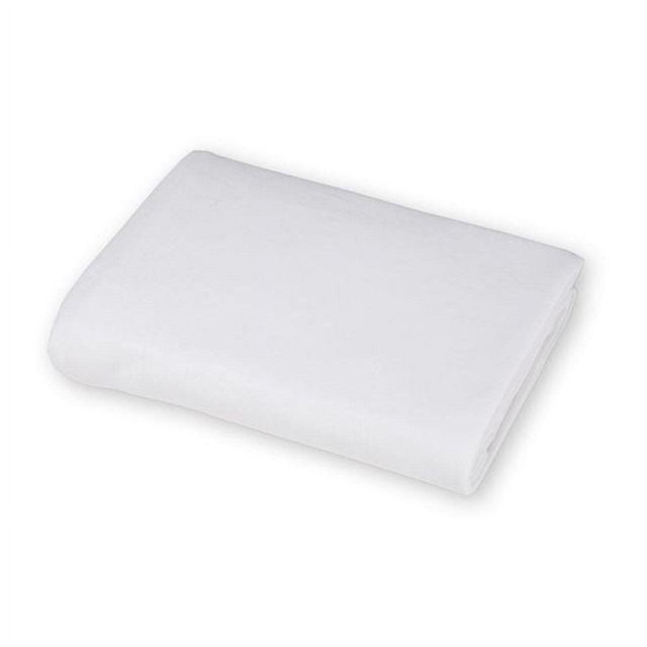 American Baby Company 100% Natural Supreme Cotton Jersey Knit Fitted Portable/Mini-Crib Sheet, White, Soft Breathable, for Boys and Girls