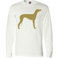 thumbnail image 3 of Inktastic Greyhound Long Sleeve T-Shirt, 3 of 5