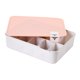 thumbnail image 4 of Organizador de cajones, contenedor de almacenamiento de ropa, organizador de cosméticos, tapa a prueba de polvo para organizar Tapa Rosa 10 Rejillas, 4 of 9
