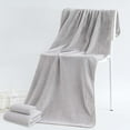 thumbnail image 1 of Fiudx Juego de Toallas de Baño de Terciopelo, Toalla Facial Suave y Muy Absorbente, Toallas de Baño Cómodas y Lujosas, Multiusos, Ideal para Spas y Playas, Regalo Perfecto, Juego de 2 Piezas, 1 of 6