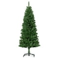 thumbnail image 1 of HOMCOM 5FT Artificial Christmas Tree with Automatic Open for Home Green, 1 of 10