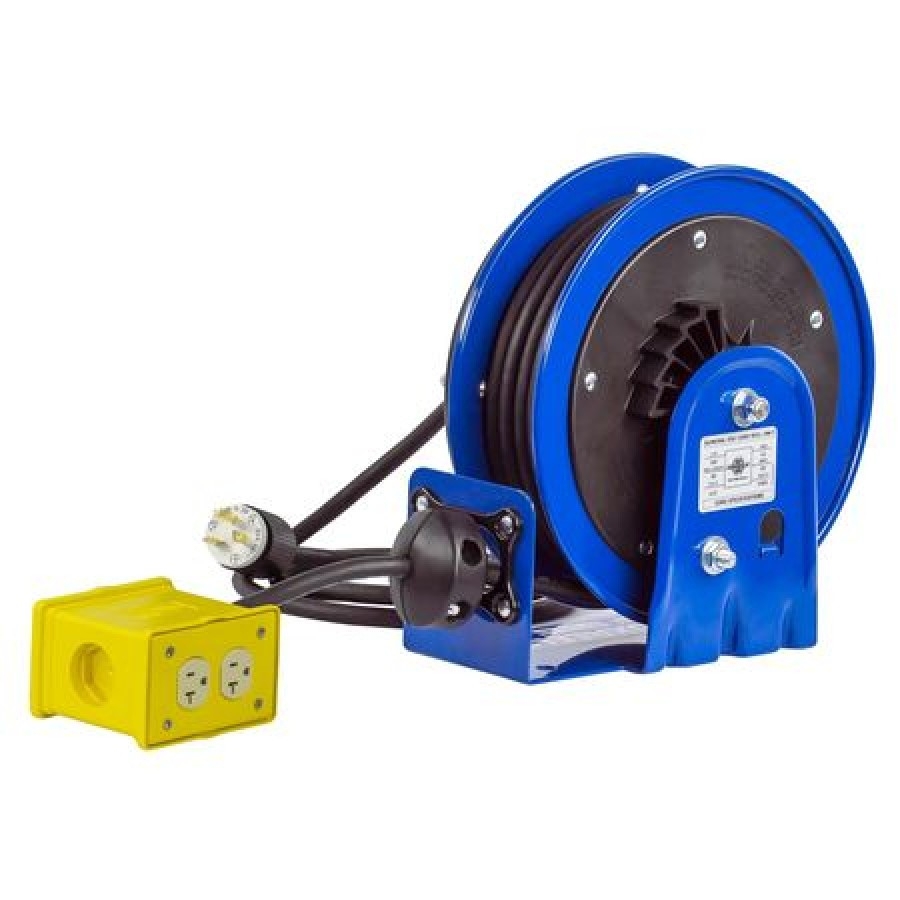COXREELS PC103012B 30 ft. 12/3 Extension Cord Reel 20.0 A Amps 4