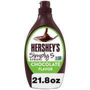 Hershey's Simply 5 Chocolate Syrup, Bottle 21.8 oz