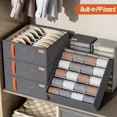 thumbnail image 4 of Organizador de ropa, ropa interior, calcetines, sujetador, cajones, cajas de almacenamiento de ropa, armarios, cajones, separador para pantalones, caja de almacenamiento, 4 of 5