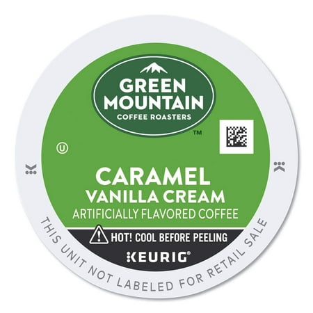 Green Mountain Coffee Caramel Vanilla Cream, K-Cup Portion Count for Keurig K-Cup Brewers, 24-Count