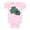 Pink, variant on TeesAndTankYou Leopard and Plaid Pattern Shamrocks St. Patrick's Day Baby Infant One Piece Bodysuit Newborn Heather Grey
