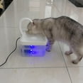 thumbnail image 4 of Hearth & Gear Pet Water Quiet Pet Water Dispenser Dog Water Dispenser With Quiet Water LED Light Pet Water Automatic Pet For Cats Dogs Accessories Pug Dog Accessories Store Train Dogs Leash Dog, 4 of 4