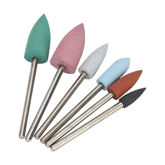 Broca para manicura BuyWeek 6 piezas alta precisión