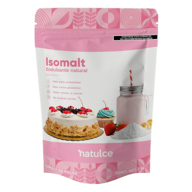 Isomalt 1 kg Sustituto De Azúcar En Polvo Natulce Ideal Para Repostería