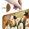 thumbnail image 6 of FORMRS Acrylic Clipboard with Low Profile Clip Standard A4 Letter Size, 12.5" x 9", White Calla Butterfly, 6 of 8
