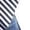 Blue & White, variant on Women'S Striped Deep V Neck Long Sleeve Form Fitting Crop Top T-Shirt Pink & White L