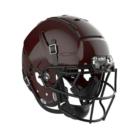 Schutt F7 2.0 Adult Football Helmet No Facemask (Maroon, M)