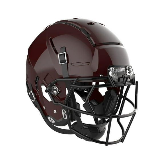 Schutt F7 2.0 Adult Football Helmet No Facemask (Maroon, M)