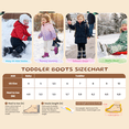 thumbnail image 4 of JOINFREE Toddler Boys Girls Snow Boots Waterproof Warm Boots Outdoor, 4 of 8