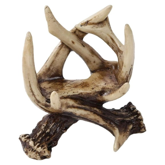 QSTDGVPW Deer Antler Candle Holder Decorative Candleholder for Table Dining Room Home