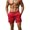Red, variant on Migroa Mens Swim Trunks Quick Dry Beach Relaxed Fit Comfort Shorts with Pockets Pull on Soft Lounge Drawstring Sweatpant Beige L