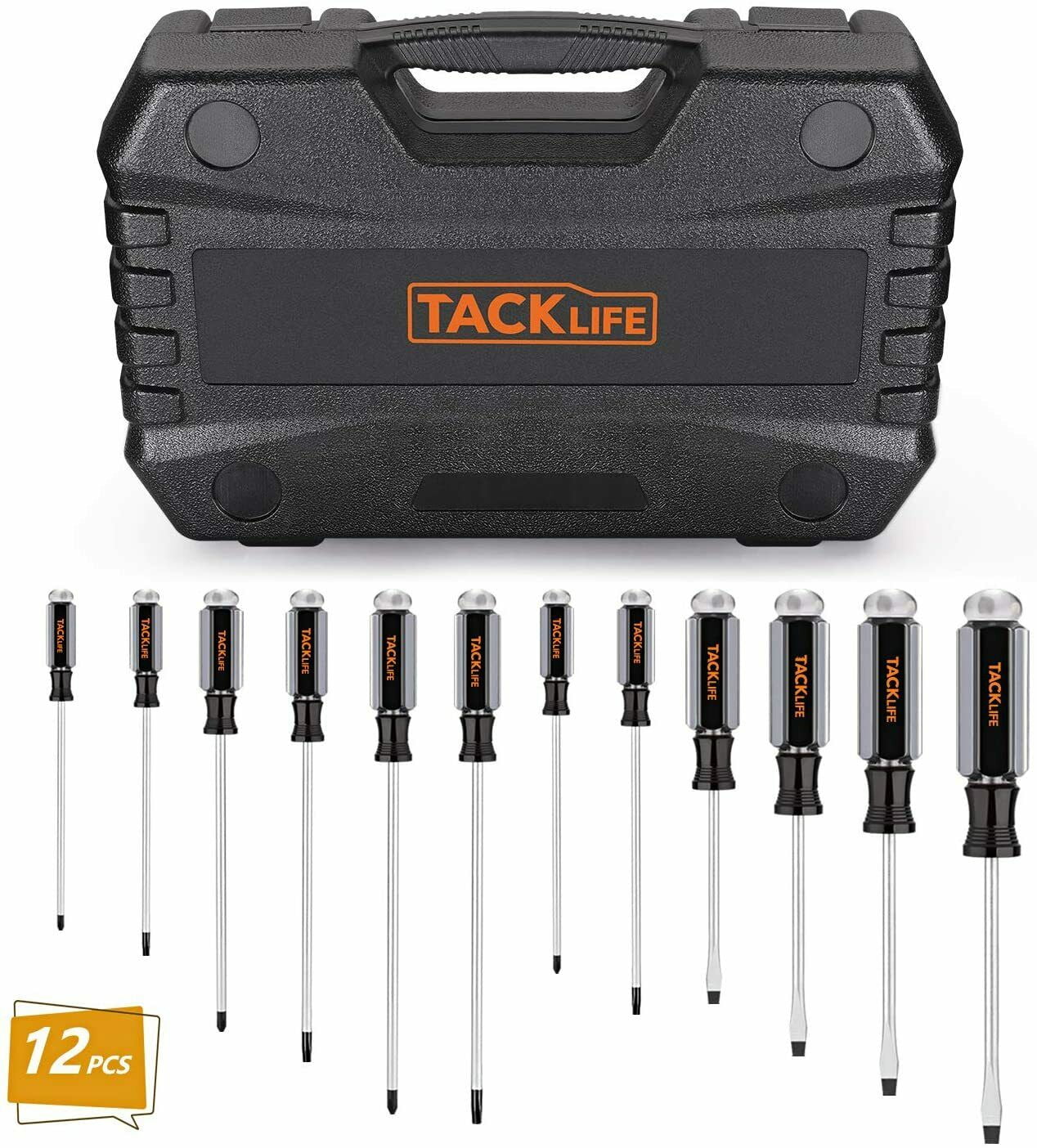 TACKLIFE Screwdriver Set,18pcs -HSS7B