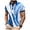 Blue, variant on COSFO Golf Mens Polo Shirts Mesh Short Sleeve Performance Shirt Moisture Wicking Collared Slim Fit Pullover Quick Dry Tops