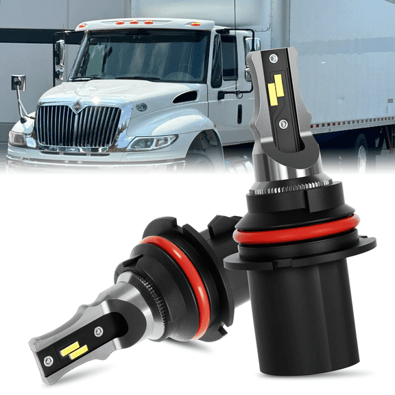 For International 4100 4200 4300 4400 8500 8600 2pcs LED Headlight Headlamp Bulb