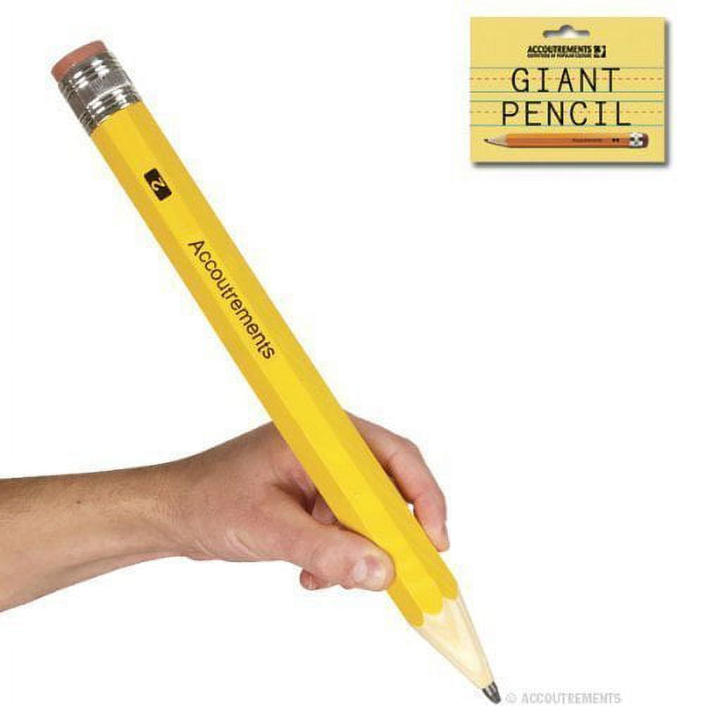 The infamous comically large pencil, Comically Large Pencil