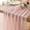 Blush Pink, variant on Beige Cheesecloth Table Runner 35x120 Inches Ivory Gauze Rustic Boho Spring Table Runner for Engagement Party Decorations Bridal Shower Wedding Party First Communion Centerpiece