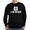 Black, variant on CafePress - Delta Tau Delta White Stacked Signature Sweatshirt - Classic Crew Neck Sweatshirt