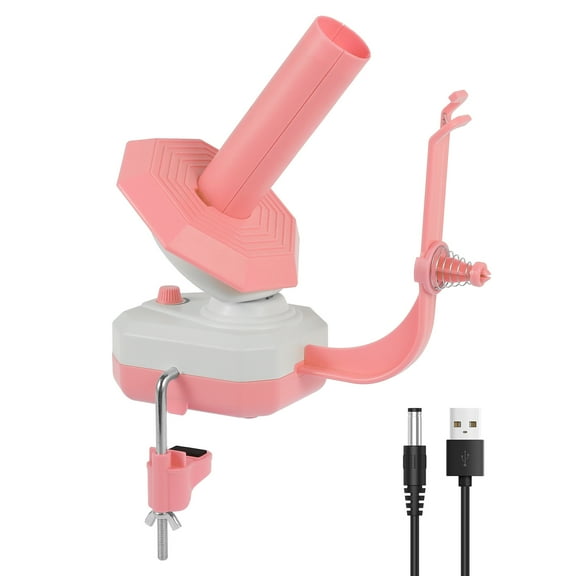 Plastic Electric Wool Winder for Crocheting Motor Drive Automatic Yarn Ball Winder Easy to Use Efficient Auto Yarn Cake Winder With Stepless Speed for Knitting Enthusiast