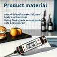 thumbnail image 5 of Grill & Oven Thermometer with Long Probe, Large Backlit Screen for BBQ, Roasting & Frying, 5 of 9