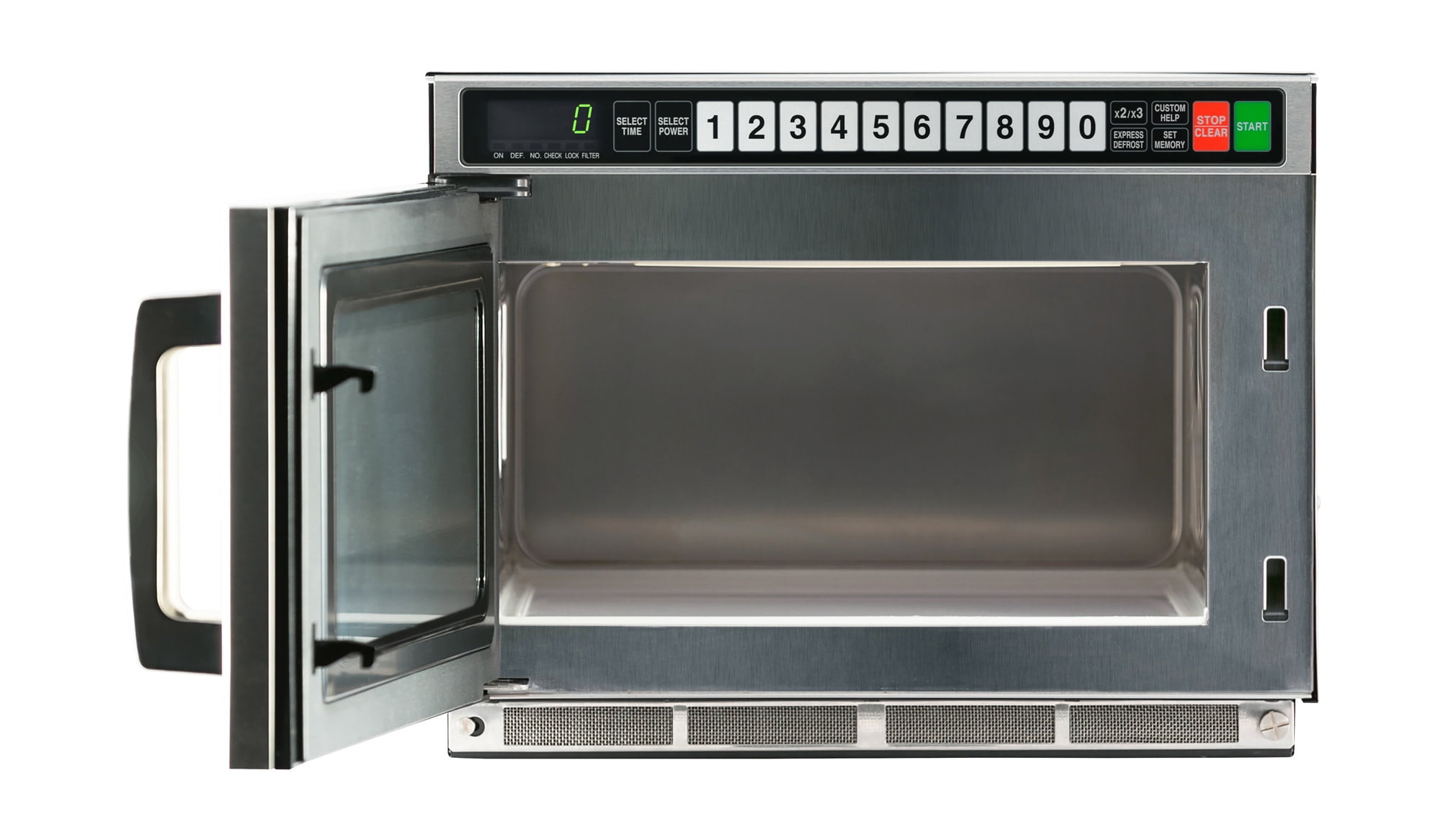 1800w TwinTouch™ Commercial Microwave w/ Touch Pad - 208-230v