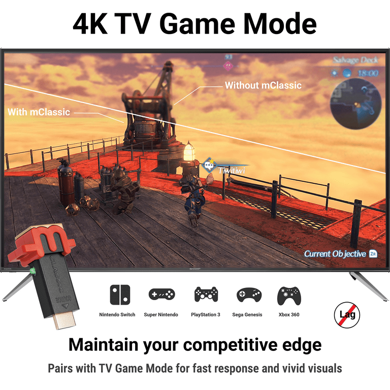 marseille mClassic & 4K Gamer+ セット Marseille mClassic Video Game Accessories, Retail Packaging