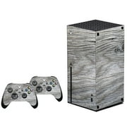 Mytrix Whole Body Protective Skin for Xbox Series X Console and Controllers, Durable Vinyl Decal Style Skin Stickers for Xbox - Wooden Ash Gray