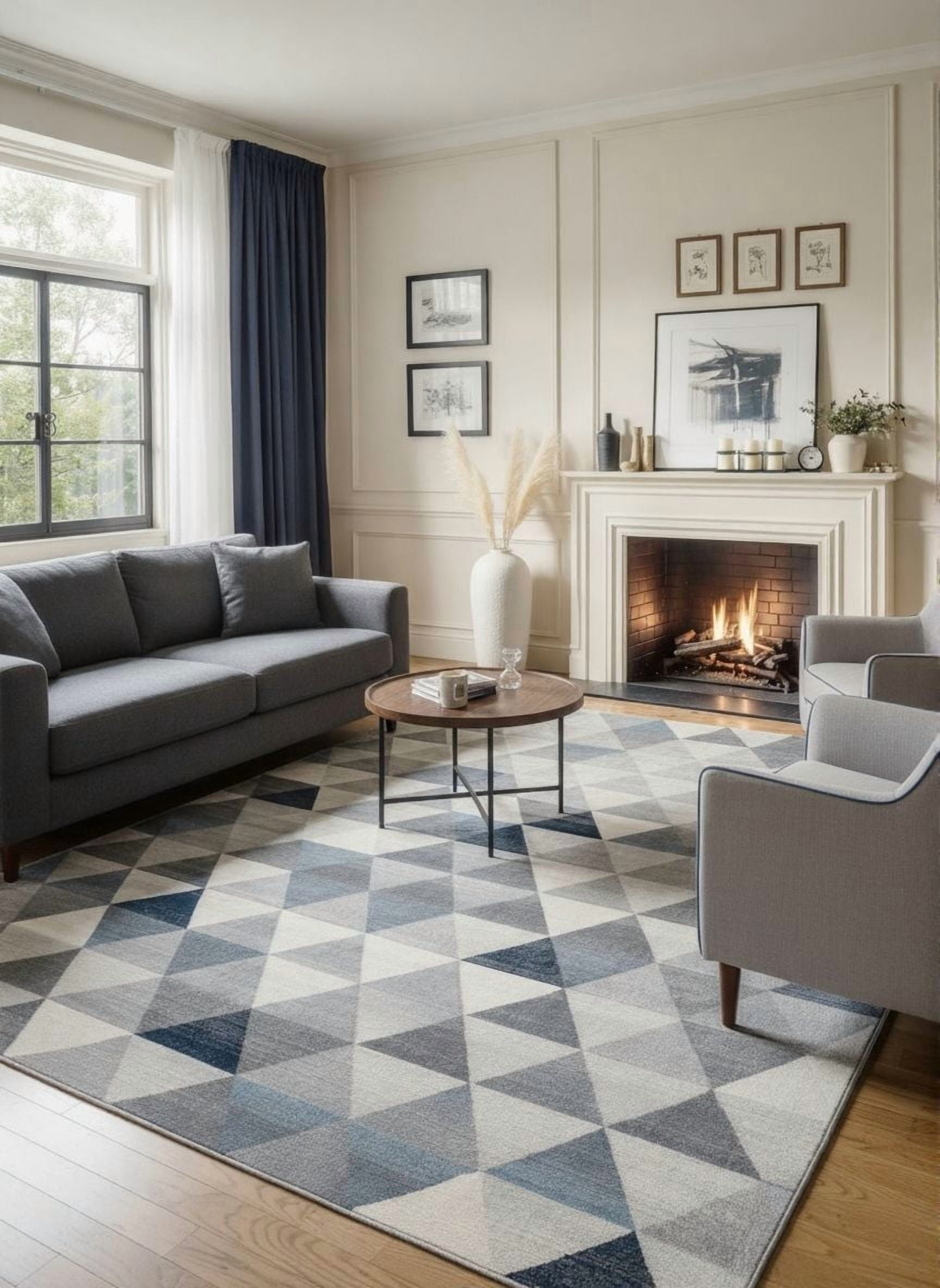 Rug Branch Havana Collection Traditional Geometric Area Rug