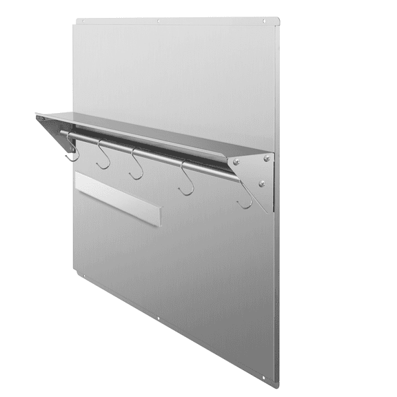 NOBRAND Stainless Steel Stain Resistant 5-Slot Countertop Knife Blocks