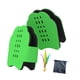 thumbnail image 4 of Raquetas de mano de bádminton, volante, paletas portátiles ligeras y transpirables para Verde, 4 of 8