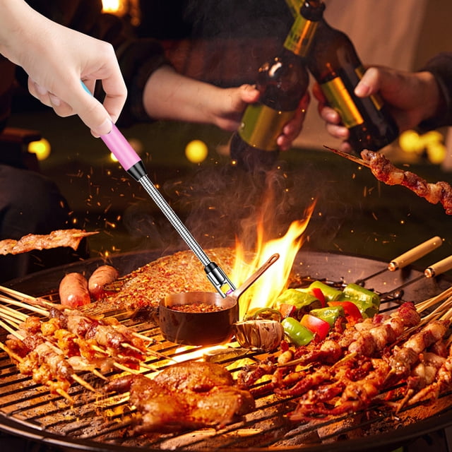 Meitianfacai Allume-bougie de Cuisine Rechargeable USB Allume-Cuisine Barbecue Extérieur Camping