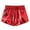 80# Red, variant on Girls Metallic Shorts Sparkle Hot Pants Shiny Dance Outfits Athletic Short Pants Red 5-6Y(120)