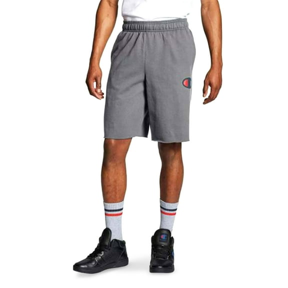 Champion Men's 10" Powerblend Graphic Fleece Shorts
