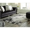 thumbnail image 2 of Signature Design by Ashley Contemporary Zekeman 7'10" x 10' Rug Black/Cream/Gray, 2 of 4