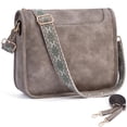 thumbnail image 2 of CAITINA Crossbody Bags for Women Trendy, 2PCS Removable Adjustable Strap Leather Crossbody Bags, 2 of 9