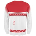 thumbnail image 2 of Halloween Marker Costume Red All Over Mens Long Sleeve T Shirt Multi LG, 2 of 2