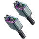 thumbnail image 1 of Cargador de coche Zreal, cable retráctil 4 en 1, 92 W, luz RGB, 1 of 8
