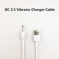 thumbnail image 4 of Cable cargador USB DC 2.5 para vibradores recargables para juguetes sexuales para adultos, 4 of 4