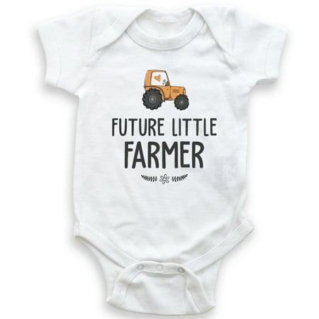 

Future Little Famer - Baby Bodysuit - Unisex Clothing - Baby Boy - Baby Girl - Baby Shower Gift
